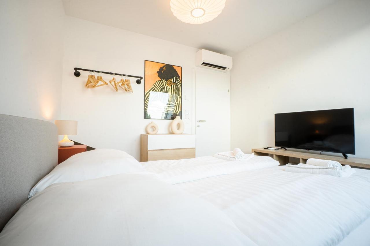 Orestaliving - Penthouse With Private Terrace فيينا المظهر الخارجي الصورة
